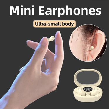 SK32 Mini Sleeping 5.4 Bluetooth Earphone Wireless Headphones Sport Running Invisible Earbuds HIFI Bass For Xiaomi Redmi Headset S45f7768eb6954b5c980c2316e0921b15w Amrit Store
