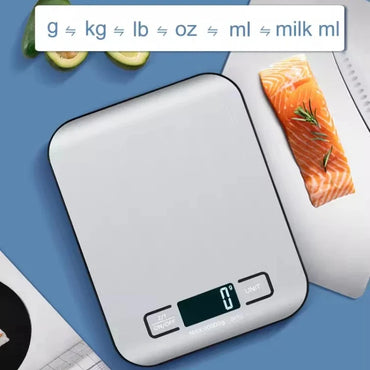 Digital Kitchen Scale LED Display 5kg/1g Stainless Steel Panel Electronic Scales Home Jewelry Food Snacks Weighing Baking Tools S50025b74afd24c24bf4d25f5910d9a45a Amrit Store