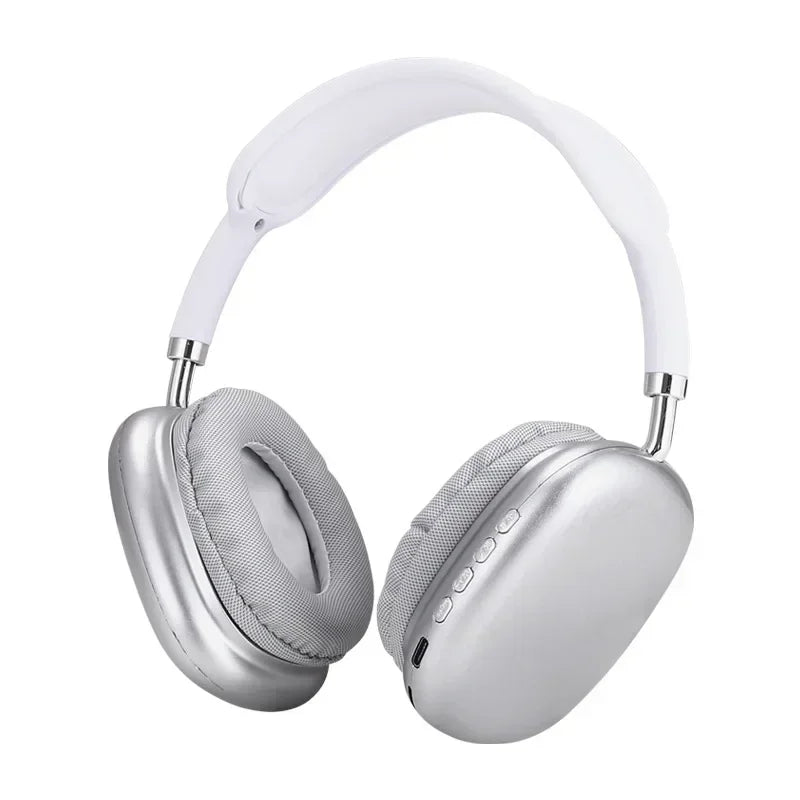 New Bluetooth Wireless Headset with Mic: Stereo Earphone Designed for Sports, Gaming, and Seamless Phone Connectivity United States WHITE S5c30548f587b43c6b7777e3904429004O Amrit Store