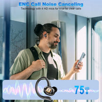 Bluetooth 5.3 Wireless Earbuds | IP7 Waterproof 50H Playback | Sports Earphones with Noise Cancelling Mic for Workout/Running. A6e20ca5e81ad433c9d2530a034c537d1Q Amrit Store