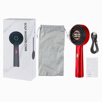 Electric Vibration Massage Comb Red Light Therapy Hair Growth Massage Scalp Brush Anti Hair Loss Liquid Oil Applicator Hair Care Red United States S02ee9dca617b476c89a8adfdfdd121e6m Red, White and Blue Products Store