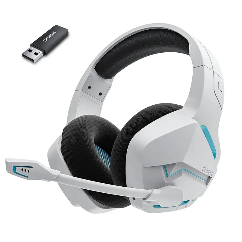 BINNUNE BW01 Wireless Gaming Headset with Mic for PC PS4 PS5 2.4G Bluetooth USB Gamer Headphones with Mic for Laptop Computer S0401cca075424964a3df7ff2fde9583da Amrit Store