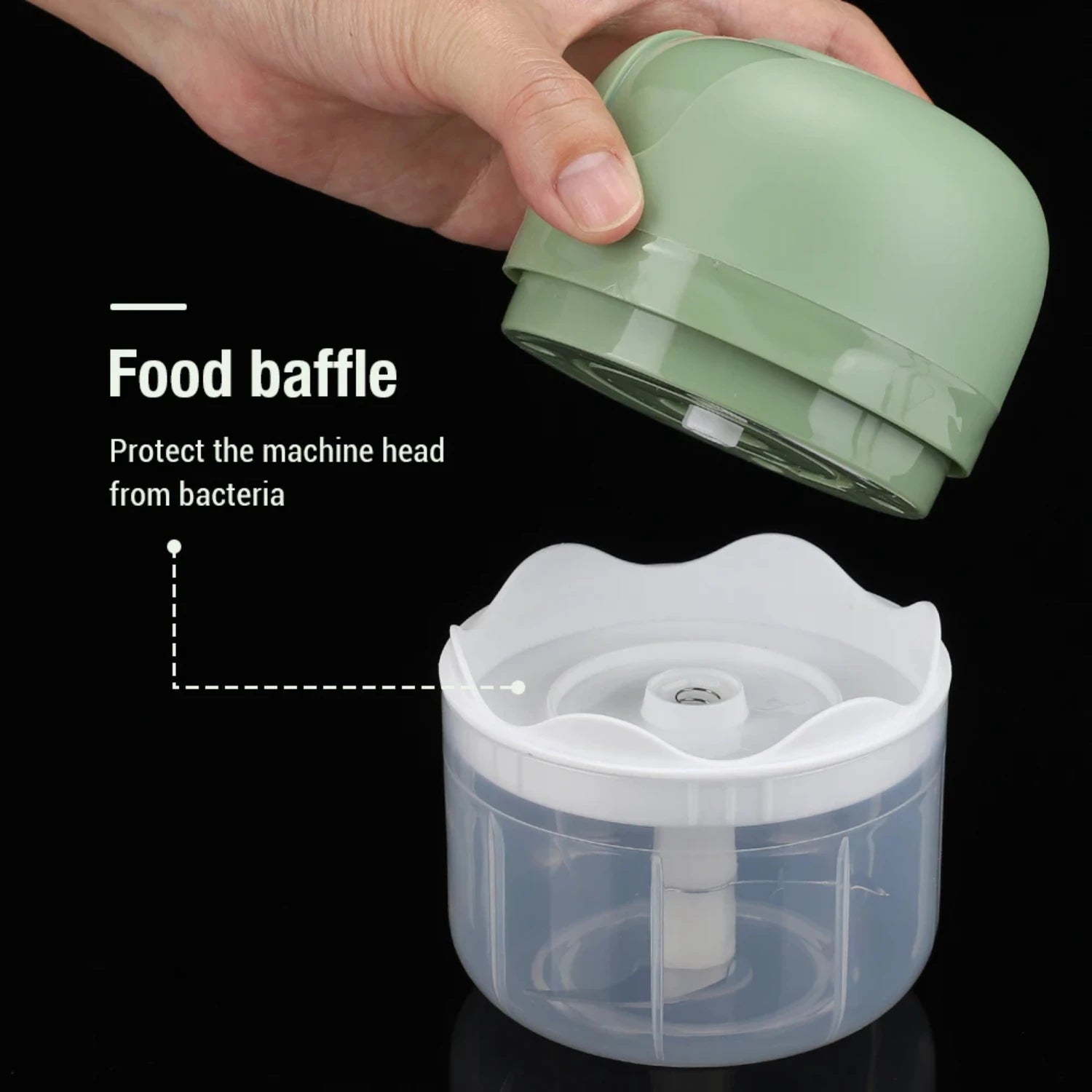 250ml Garlic Masher Crusher, Portable Garlic Chopper, USB Food Processor Kitchen Kitchen Gadgets Wireless Garlic Beater S08b36fb57cf647a69caa2ae1757ac193f Amrit Store