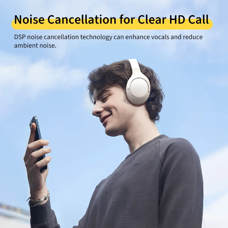 QCY H3 Lite ANC Wireless Headphones Active Noise Cancelling Over Ear Headset Bluetooth 5.3 Earphones 40mm Driver HiFi Sound 60H S08bae810bfa14a4ca0ef5609889ee04dN Amrit Store