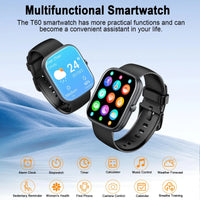 Smart Watch, 1.91" Smartwatch (Answer/Make Call), IP68 Waterproof Fitness Tracker, 110+ Sport Modes, Heart Rate and Sleep Monit S0e2336aaf63441d7b16614930e8cbb81q Red, White and Blue Products Store
