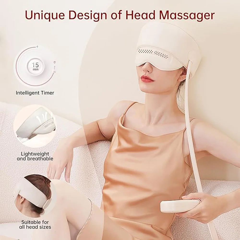 Electric Airbags Head Massager Eye Massager Heat Compression Graphene Heating Air Pressure for Relax Improve Sleep Stress Relief S1197017973644f8a83b6f8294ca3bd3cj Red, White and Blue Products Store