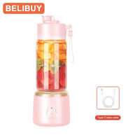 Portable Electric Juicer USB Charging Orange Lemon Fruit Blender Mini Household Juice Squeezer Mixer Citrus Juicer for Travel pink S12aca1aff72e4eca91e115d2a4740491M Amrit Store