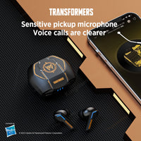 Ship From US Transformers TF-T06 Bluetooth Earphones Gaming Headset Low Latency with Mic Headphones HD Call Wireless Earbuds S149b93751e8c46578f2fe7dedb6ef24fo Amrit Store