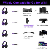 Wired Gaming Headset with Mic Noise Isolating Over-Ear, PC/PS4/PS5/Xbox Compatible, Volume Control, 3.5mm Audio Jack S1645fd7e936d4c8eab530ca1b62d4fbcq Amrit Store