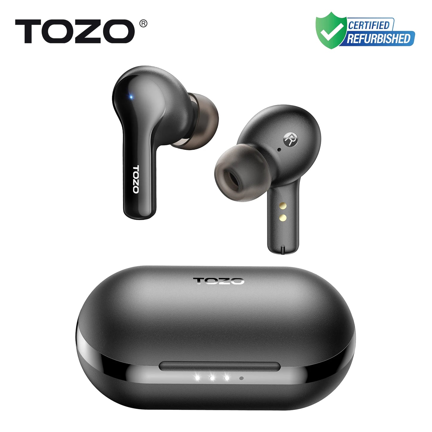 Refurbished TOZO TWS Earbuds ENC HD Call Wireless Bluetooth Sport Headsets Earphones Ultralight Portable Outdoor Home Audio black United States S18a147dc80b247e8a4f77e095c26af87N Amrit Store