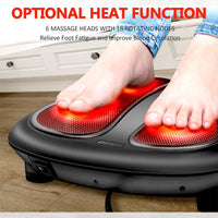 Nekteck Electric Foot Massager with Heat Compress Deep Kneading Shiatsu Massage Heel Sole Point Relieve Muscle Tiredness S1c4dcc159d58490f8b051060a2d97c0cv Red, White and Blue Products Store