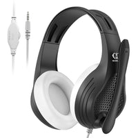 3.5mm Wired Over-Ear Headphones with Mic, Noise Cancelling, Stereo Bass, Soft Earmuffs for Gaming PC/PS4/PS5/XBOX/Laptop/Phone/T S1d354992abcd400fb486e7de826a6674t Amrit Store