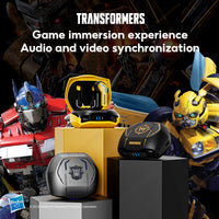 Ship From US Transformers TF-T06 Bluetooth Earphones Gaming Headset Low Latency with Mic Headphones HD Call Wireless Earbuds S1ded0c5f3cb84222a2669ece0cde56456 Amrit Store