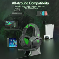 NUBWO N16 Gaming Headset - Noise Canceling Mic, Stereo Sound, and Comfortable Design Gaming Headphones for PS5, PS4, Xbox One S20282a8b57094eac861619dae58776f4H Amrit Store