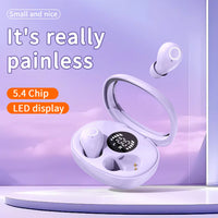 Trendy wireless headphones 5.4 bluetooth headset mini sleep sports invisible earbuds HD HIFI music bass sound quality earphones S206bd16ddb7046aa9b87eee5374c39d4h Amrit Store