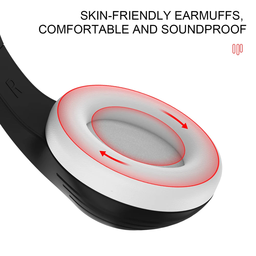 3.5mm Wired Over-Ear Headphones with Mic, Noise Cancelling, Stereo Bass, Soft Earmuffs for Gaming PC/PS4/PS5/XBOX/Laptop/Phone/T S229e8fc5732145a3b870471b20a0d4a1t Amrit Store