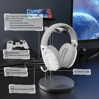 ATTACK SHARK L80 Ultra-Light Tri-Mode Gaming Headset Lightweight Wireless Gaming Headset for PC/PS4/PS5/Switch/Xbox S28e01510a6e94816b6ef2cad464ebaa12 Amrit Store