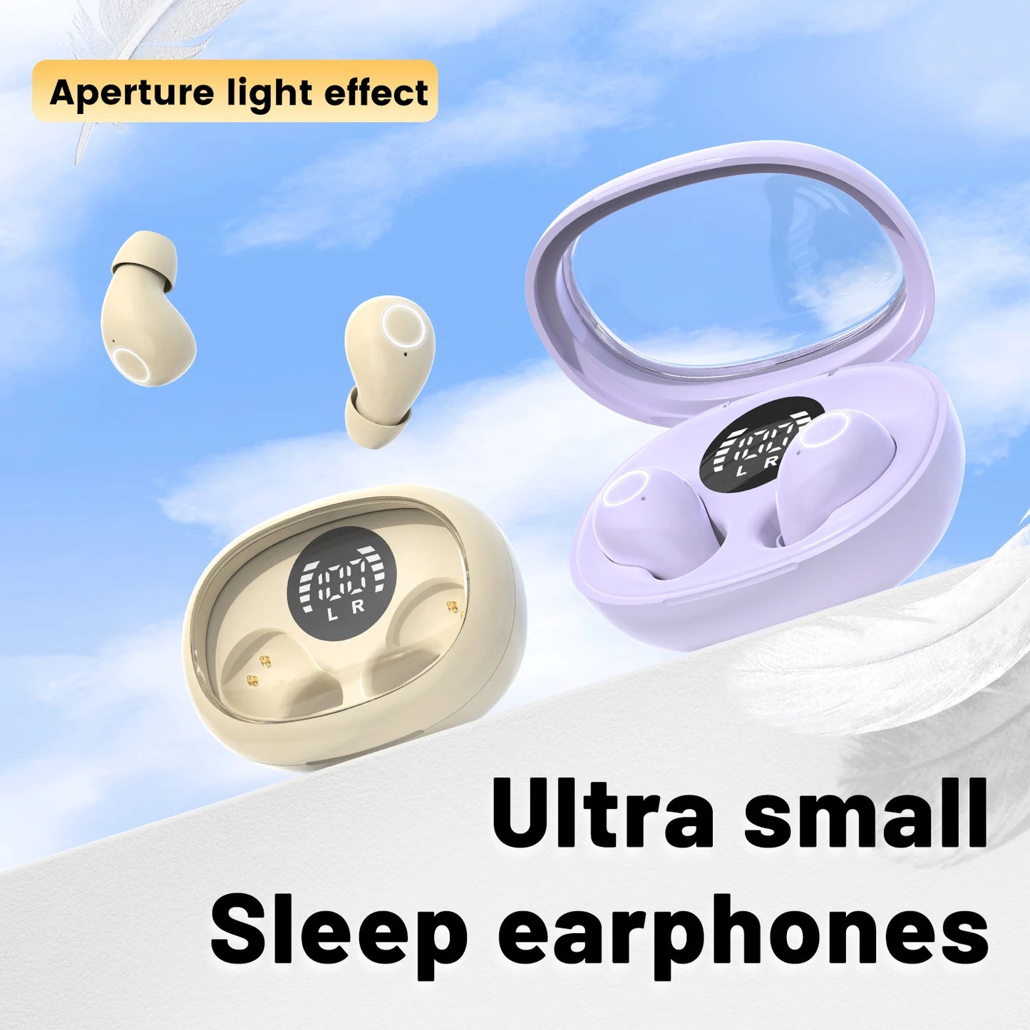 Trendy wireless headphones 5.4 bluetooth headset mini sleep sports invisible earbuds HD HIFI music bass sound quality earphones S29c063f8b17c4b2cb770673d89f87e19e_7624d1ad-f1a2-4f5c-aec2-32eac749044b Amrit Store