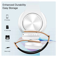 Stereo Wireless Headphones Bluetooth Headset with Mic SD Card Slot for Girls - Samsung Sport Style - 20 Hours Playtime S2c313b31310e49e1bdaadbf5445f28c9Z Amrit Store