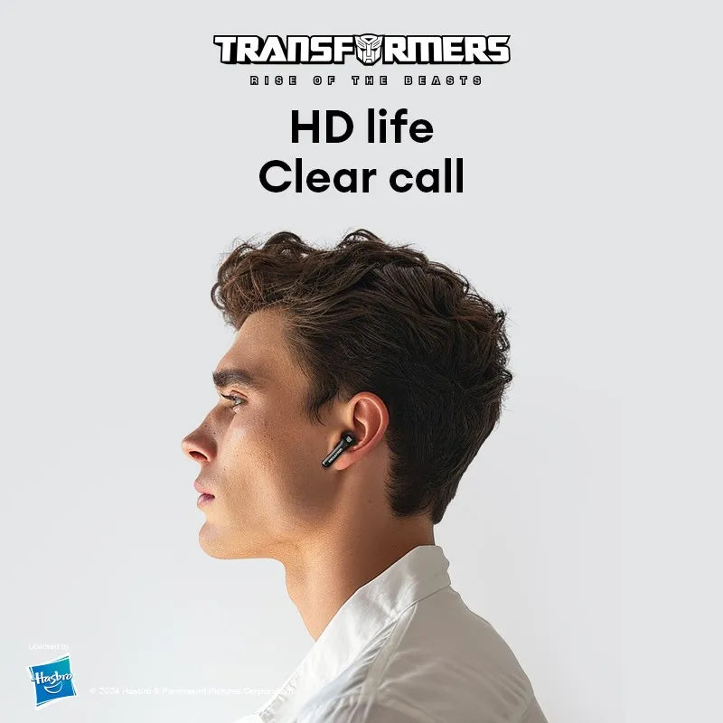 Ship From US Transformers Wireless Bluetooth Earphones Low Latency Gaming Headset TF-T23 HD Call with Mic Earbuds Sport S359f062e70c044189c9a9c7ae0500d27U Amrit Store