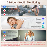 Women's Smart Watch, 1.2-inch (approximately 3.2cm) Fitness Tracker Watch With Wireless Calling And Multiple Sports Modes S39f1f80c9bb748cca82dfc2eb38cf3c7r Red, White and Blue Products Store