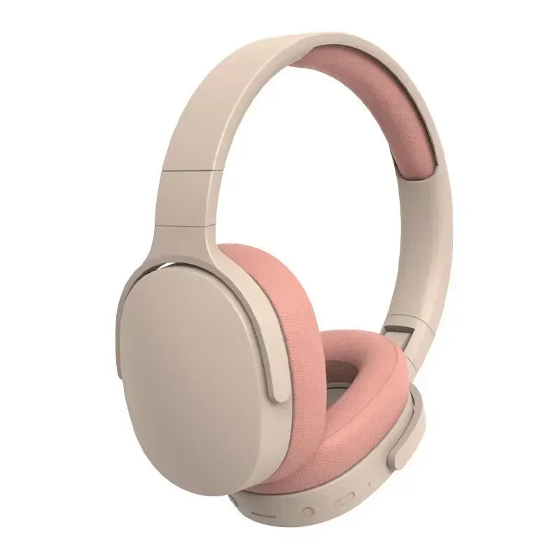 Hot Wireless Bluetooth Headphones Over Ear Hifi Stereo Headset True Sports Earphones TF AUX Music Player with HD Mic pink S39f6b5e4f3aa4f69841b620698a45177c Amrit Store