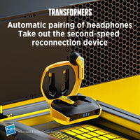 Ship From US Transformers TF-T06 Bluetooth Earphones Gaming Headset Low Latency with Mic Headphones HD Call Wireless Earbuds S3a0387a4c6f04f0394bb487a87c6b5831 Amrit Store