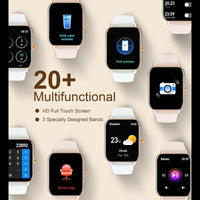 Smart Watch Fitness Tracker - Advanced Wireless Calling, Music Player, Health & Fitness Monitor with Heart Rate, Blood Oxygen S402d651c76aa43bab2050c29797c51b9p Red, White and Blue Products Store