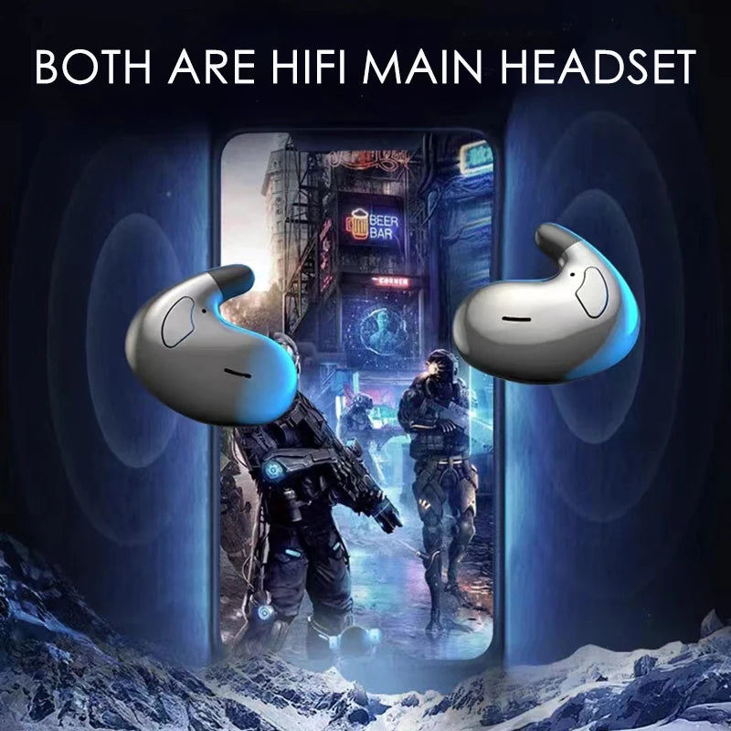 SK Ultra-thin Sleep Headphones 5.3 Wireless Bluetooth Headset Invisible Earbuds Hidden In Ear Button Sports Earphones Waterproof S4440e6ce856c4d1a915267bc043cd5a6z Amrit Store