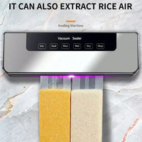 Automatic Vacuum Sealer Machine for Food Storage, Compact Household Sealing System with 30pcs Bags, Keeps Food Fresh Longer S44edd12b2b5b47738c7bb79ec6c73282w Amrit Store
