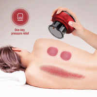 Electric Vacuum Cupping Massage Body Cups Anti-Cellulite Therapy Massager For Body Electric Guasha Scraping Fat Burning Slimming S46a87d6096624b27b6b0959c92e84a60A Red, White and Blue Products Store