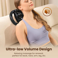 22-Head Fascia Gun High-Frequency Vibration Body Massage Gun Waist and Back Massager Neck Shoulder Massager Muscle Masajeador S4b4a8acf63974edc9028ae09e1340baaM Red, White and Blue Products Store