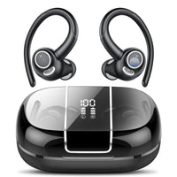 Headphones Wireless Earbuds Sport , 48H Wireless Earphones with HD Mic, IP7 Waterproof Earbud for Sports/Running/Workout. Black United States S55db024586fe4cdf80217d10a600da6eG Amrit Store