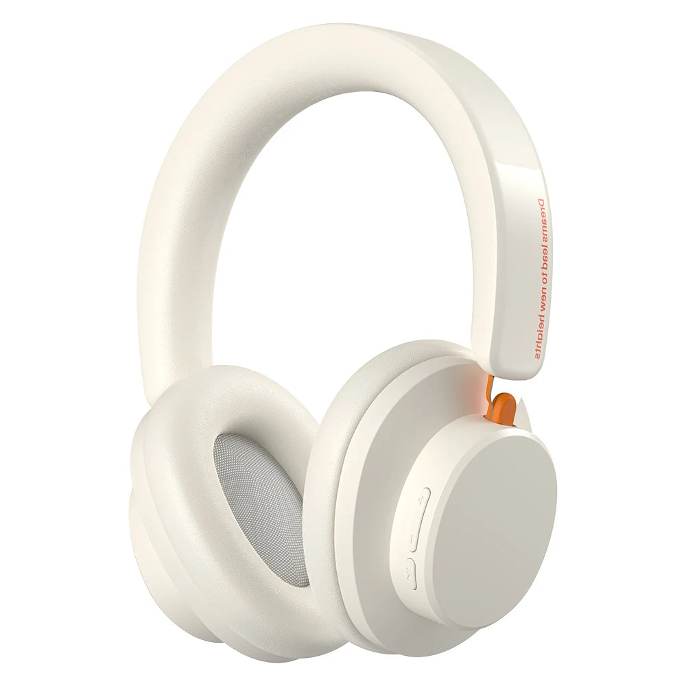 ANC Noise Cancelling Headphones Bluetooth 5.4 Earphone HIFI Stereo Headset 40mm Driver portable Over Ear Headphone 60H Time ANC500beige United States S5712b271add747de8fa3630f1a6a8e2bU Amrit Store