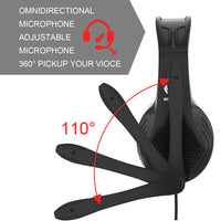 3.5mm Wired Over-Ear Headphones with Mic, Noise Cancelling, Stereo Bass, Soft Earmuffs for Gaming PC/PS4/PS5/XBOX/Laptop/Phone/T S633d26aca8f74059a01c6b99d10e67c1X Amrit Store