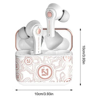 Rondaful TS-100 Wireless Earphones 5.0 Mini Earbuds Stereo Bass Noise Cancelling Sports Waterproof Earbud In Ear S64b42214103e42fa8736d4c75d7dd8a0V Amrit Store