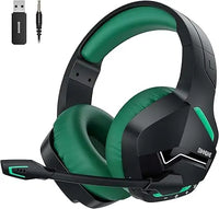 BINNUNE BW01 Wireless Gaming Headset with Mic for PC PS4 PS5 2.4G Bluetooth USB Gamer Headphones with Mic for Laptop Computer dark green S6adea9f11f5a40a4984289095b9d476c7 Amrit Store