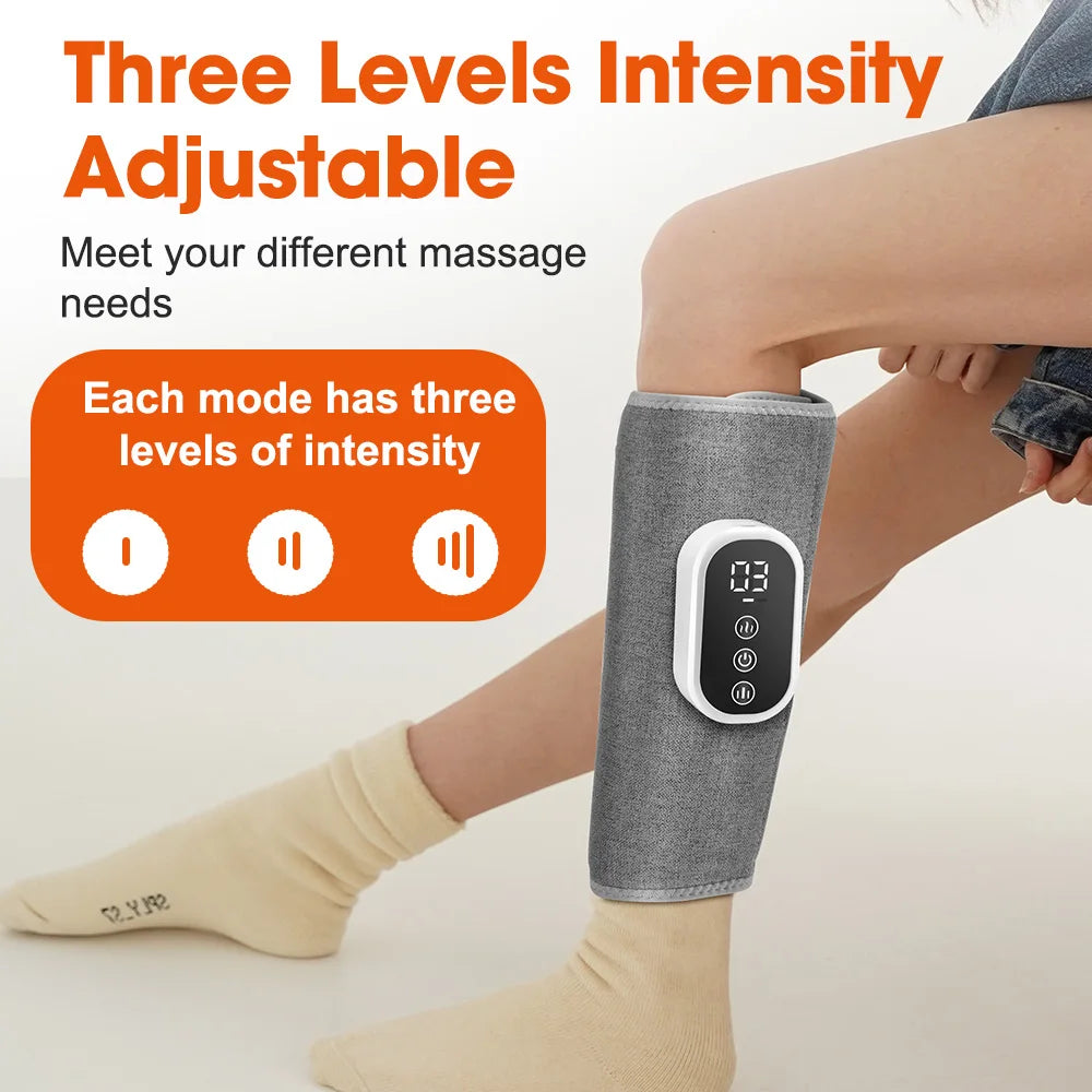 360° Air Pressure Heating Calf Massager Wireless Leg Massage 3 Mode Airbag Compresstion Relax Foot Calf Muscle Relieve Fatigue S6c21a176d29845a9a79f7eacefe64bd7h Red, White and Blue Products Store