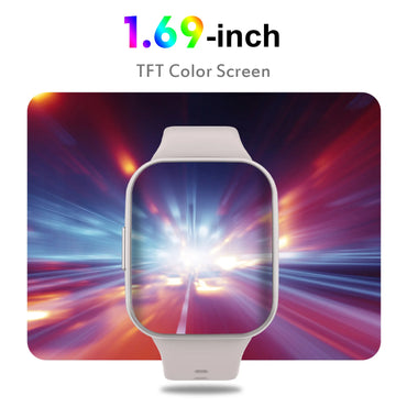 Smart Watch, Fitness Tracker Watch for Men Women, 1.69'' Touch Smartwatch Fitness Watch with Pedometer/Sleep Monitor. S6f1ccdb8313745f580207bb768c1a9be8 Red, White and Blue Products Store