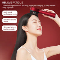 Electric Vibration Massage Comb Red Light Therapy Hair Growth Massage Scalp Brush Anti Hair Loss Liquid Oil Applicator Hair Care S71e4ba90dc58429e9c567e2a9a9258ebB Red, White and Blue Products Store