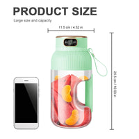 1000ML Portable Juicer Blender Fruit Juicer USB Charging Lemon Orange Fruit Juicing Cup Smoothie Blender Machine Kitchen Tools S79c5a056cb0e48f58528e57ce348ff66U Amrit Store