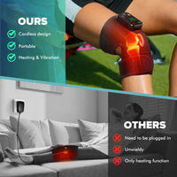 Intelligent Electric Heating Knee Protection Massage Warm Compress Joint Protection Neck Shoulder Knee Vibration Device S7e55bcfaf8954fe48ed685c367e7f99cs Red, White and Blue Products Store