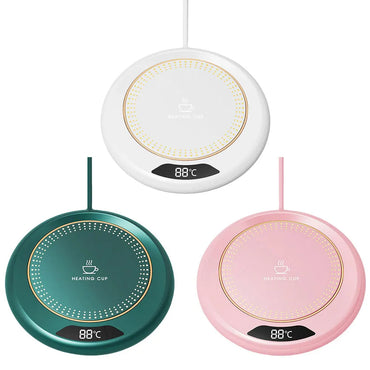 Mini Portable 55 degree USB Cup Warmer Coffee Mug Heating Coaster Smart Thermostatic Hot Plate Milk Tea Water Heating Pad Heater S80b05fd4c750481883a7c10dfed34274M Amrit Store