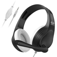 3.5mm Wired Over-Ear Headphones with Mic, Noise Cancelling, Stereo Bass, Soft Earmuffs for Gaming PC/PS4/PS5/XBOX/Laptop/Phone/T A9black United States S8122fb8b39894b23a0311339c554338ex Amrit Store