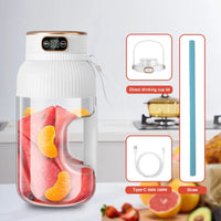 1000ML Portable Juicer Blender Fruit Juicer USB Charging Lemon Orange Fruit Juicing Cup Smoothie Blender Machine Kitchen Tools S814929facd84473da7220bc916e94f67E Amrit Store