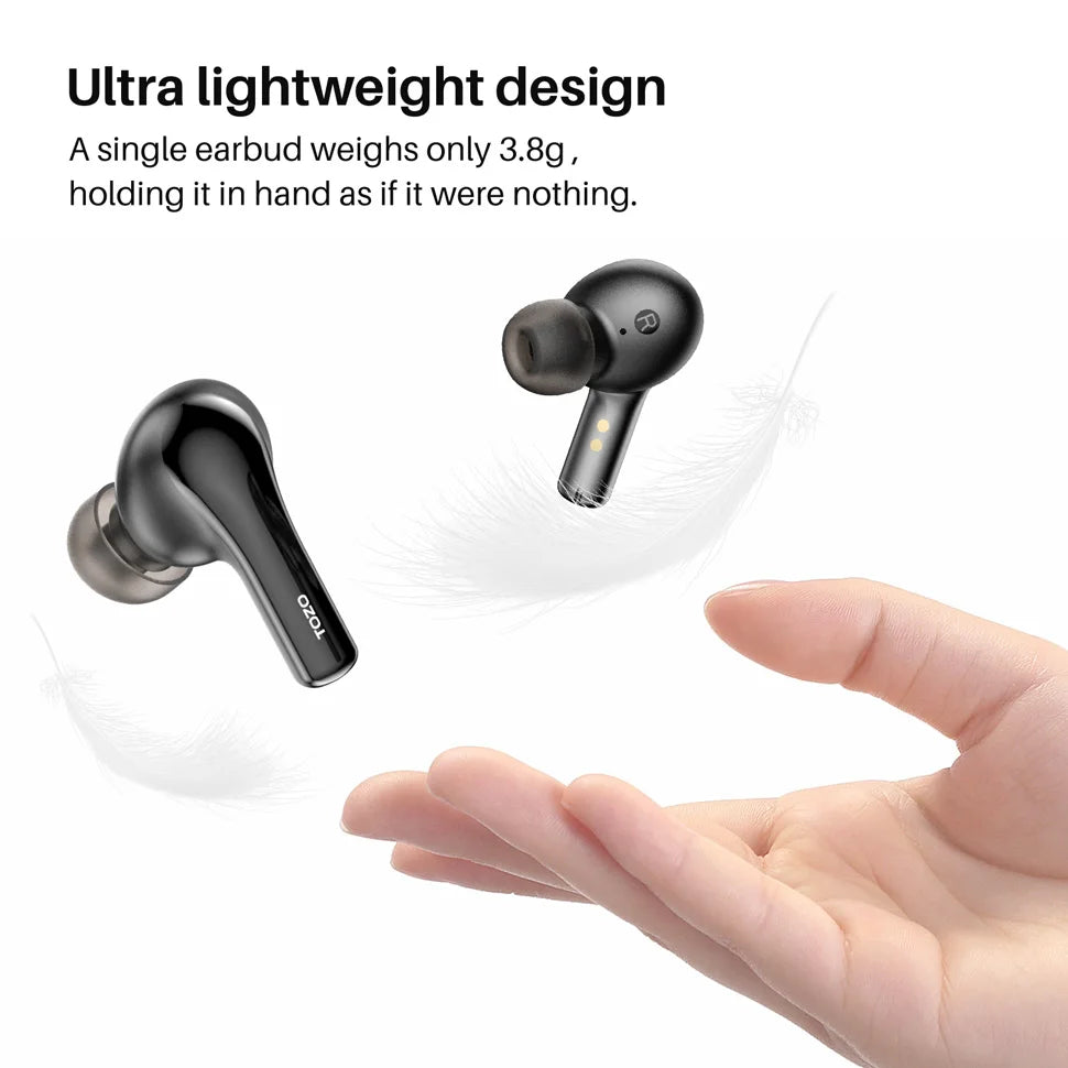 Refurbished TOZO TWS Earbuds ENC HD Call Wireless Bluetooth Sport Headsets Earphones Ultralight Portable Outdoor Home Audio S82b43ea69ce143f99cb2312e48d26bf6x Amrit Store