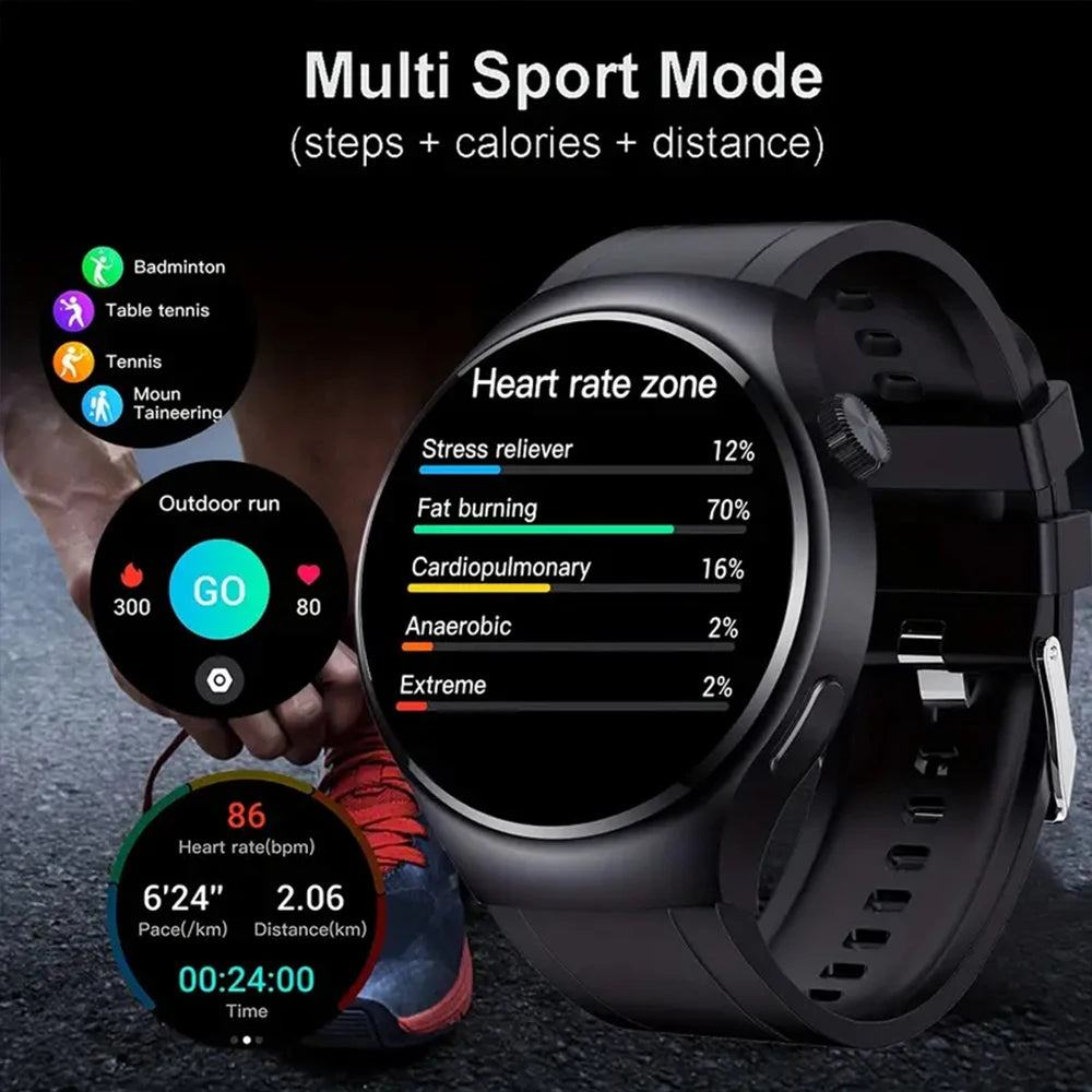 SENBONO Men's Smart Watch Heart Rate Blood Oxygen Monitor Bluetooth Call Multiple Sport Modes Voice Assistant Smartwatch for Men S8dc90d9f840e43af8f103e635e620635Q Red, White and Blue Products Store