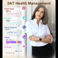 Smart Watch Fitness Tracker - Advanced Wireless Calling, Music Player, Health & Fitness Monitor with Heart Rate, Blood Oxygen S8e460578221545c18e42c76c0db3a453i Red, White and Blue Products Store