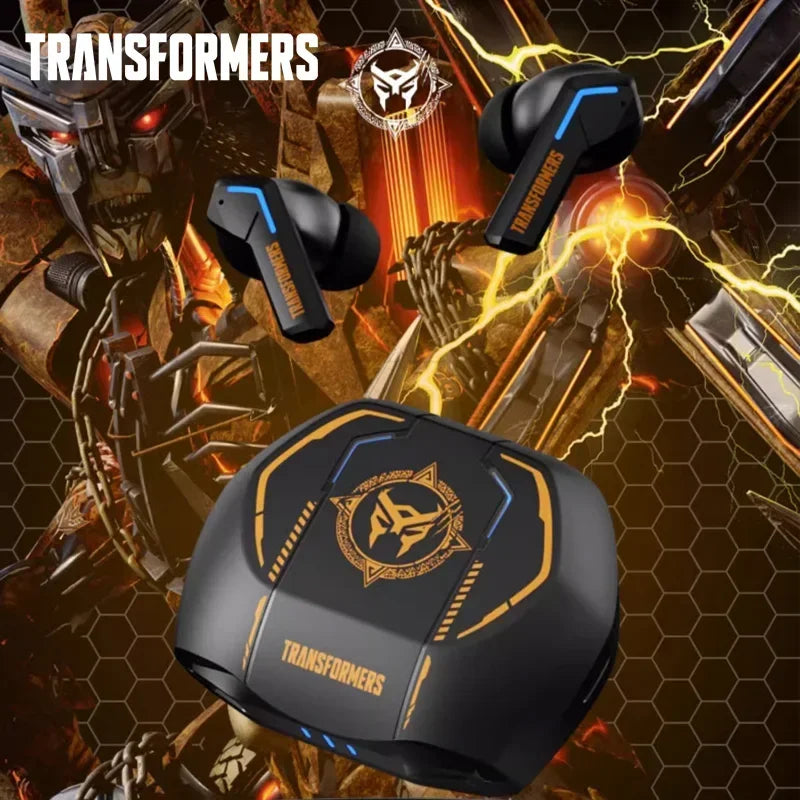 Ship From US Transformers TF-T06 Bluetooth Earphones Gaming Headset Low Latency with Mic Headphones HD Call Wireless Earbuds S926ad8fca3be420cb53237b5de63020f1 Amrit Store