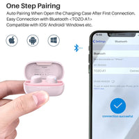 Refurbished TOZO TWS Earbuds in-Ear Wireless Bluetooth Headsets with With Mic Touch Control Sport Waterproof for Iphone Android S9a9ee23a82104365bb8e891b6bf6bdecT Amrit Store